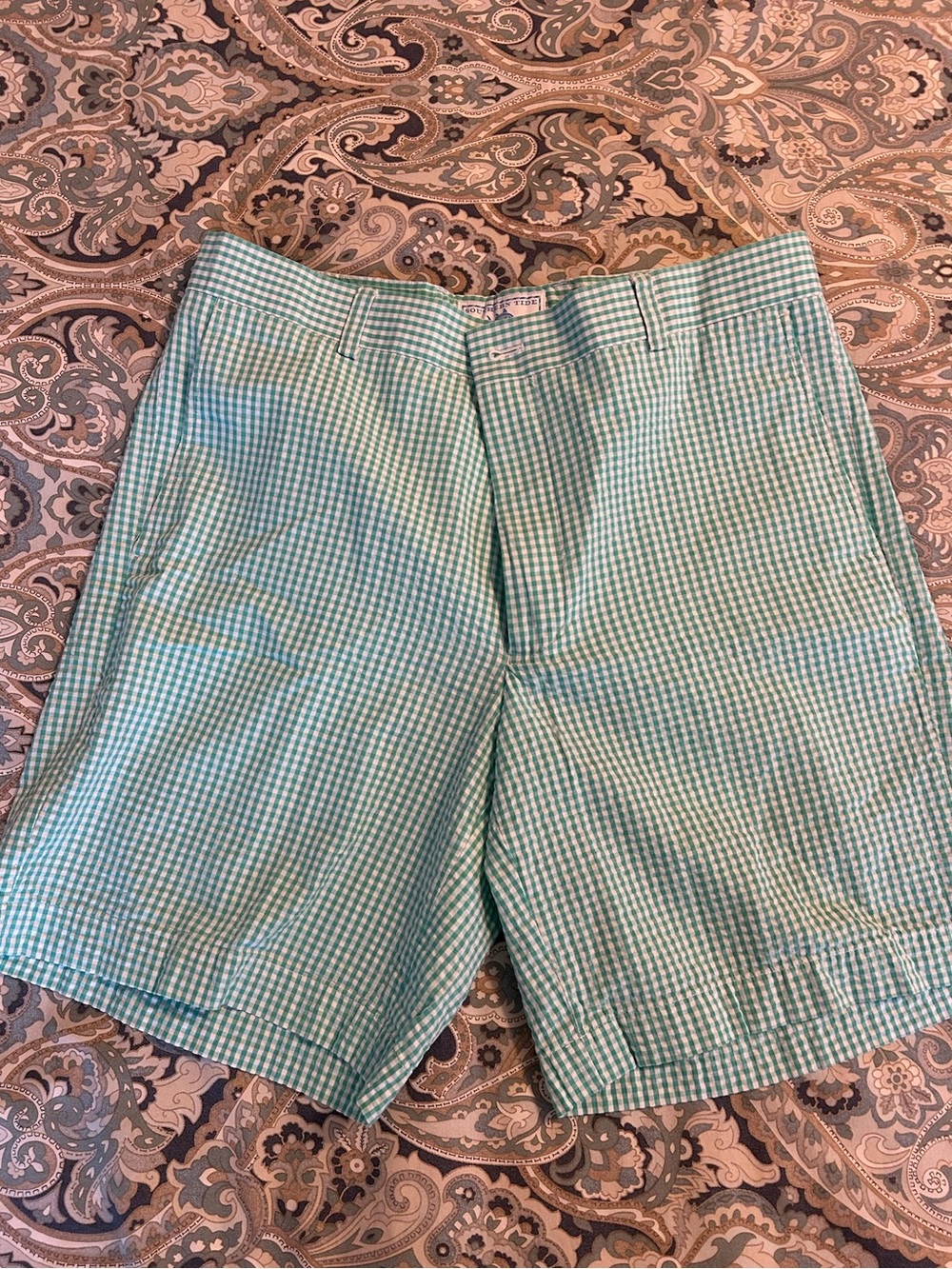 Southern Tide Gingham Shorts